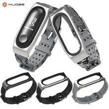 Mi jobs для xiaomi mi Band 4 3 ремешок дышащий силиконовый браслет для xiaomi mi band 4 3 умные аксессуары сменный ремешок