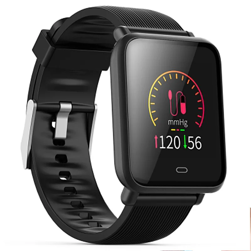 

Mesuvida Q9 Blood Pressure Smartwatch (15 Days Work, Message Display, Multi-Sport Model, HRM Heart Rate Waterproof Smart Watch