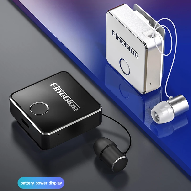 Беспроводные наушники вкладыши Fineblue F1 с поддержкой Bluetooth 5 0 и голосовым