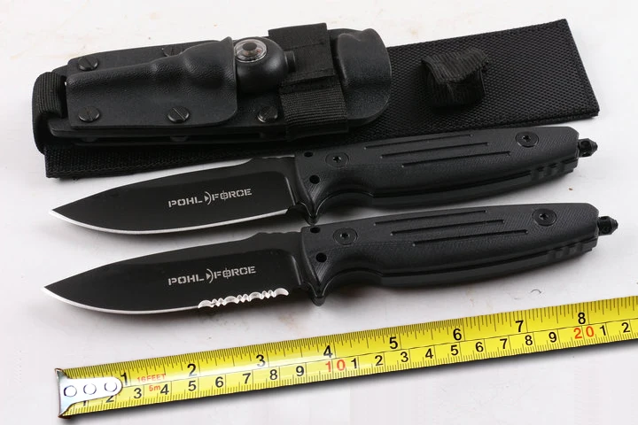 Купить Новые Поль Force фиксированным лезвием Ножи, d2 Сталь Открытый тактический Ножи, Выживание Кемпинг Инструменты, коллекция Охота Ножи для шашлы...