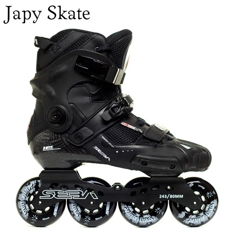 

Japy Skate Original SEBA HL Carbon Fiber SEBA High Light Adult Inline Skates Roller Skating Shoes Slalom Slide FSK Patines