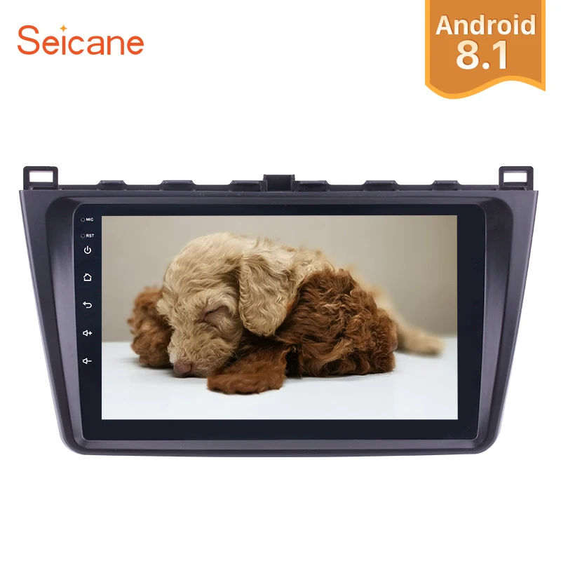 

Seicane Car GPS Autoradio Stereo Player WIFI 2+32GB HD 2.5D IPS Screen Car Head Unit High Version For Mazda 6 Rui wing 2008-2011