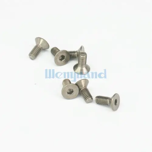 TITANIUM M5 x 12 mm COUNTERSUNK SOCKET SCREWS