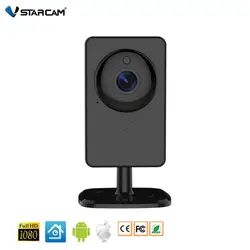 VStarcam C60S панорамный WI-FI Indoor Видеоняни и радионяни 1080P HD 2mp FishEye Беспроводной 180 градусов Широкий формат Поддержка SD карты IR-CUT