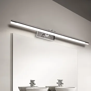 

LED Mirror Light Minimalist Wall Mounted Lamp Adjust Arm 6W 8W Indoor Scone Lighting Fixture 220V Toilet Bathroom Waterproof