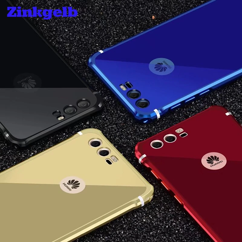 Для Huawei P10 случае роскошный блеск тонкий жесткий Алюминий металла Рамка бампер