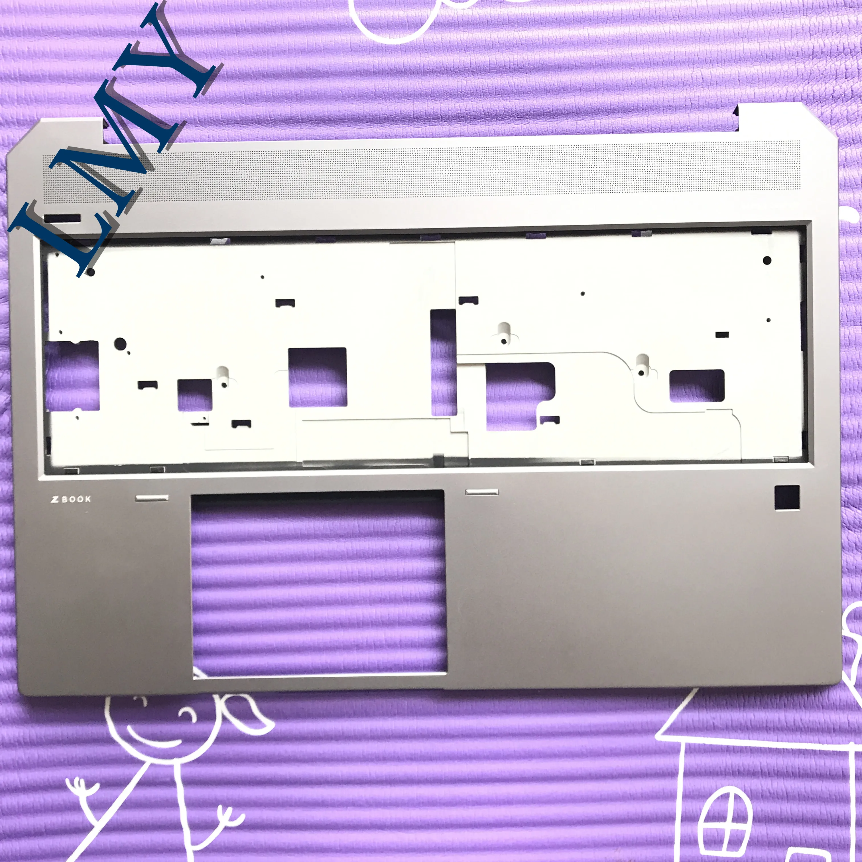 

Brand new Laptop parts for HP ZBOOK15 G5 Z15-G5 Workstation Palmrest Top cover C shell /w FP Hole GRAY
