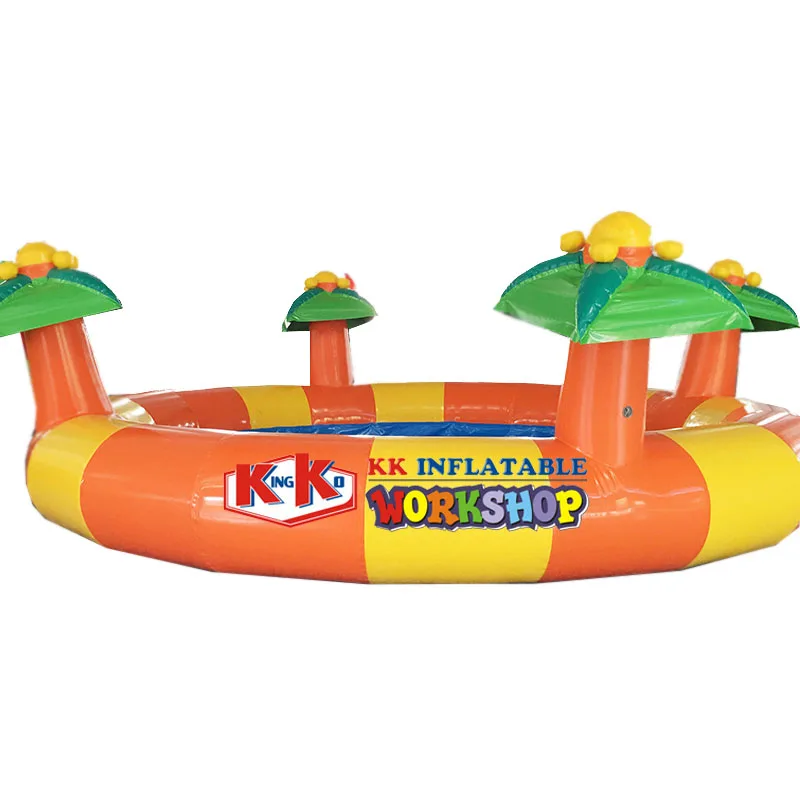 Creative coconut palm modeling Closed inflatable pool Creative coconut palm modeling Closed inflatable pool