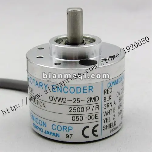 

Spot within the control OVW2-25-2MD rotary encoder 2500P / R pulse shaft diameter 6mm Quality Assurance