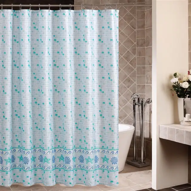 Le nouveau commerce extérieur original unique de bain rideau bleu ... Le nouveau commerce extérieur original unique de bain rideau bleu ...