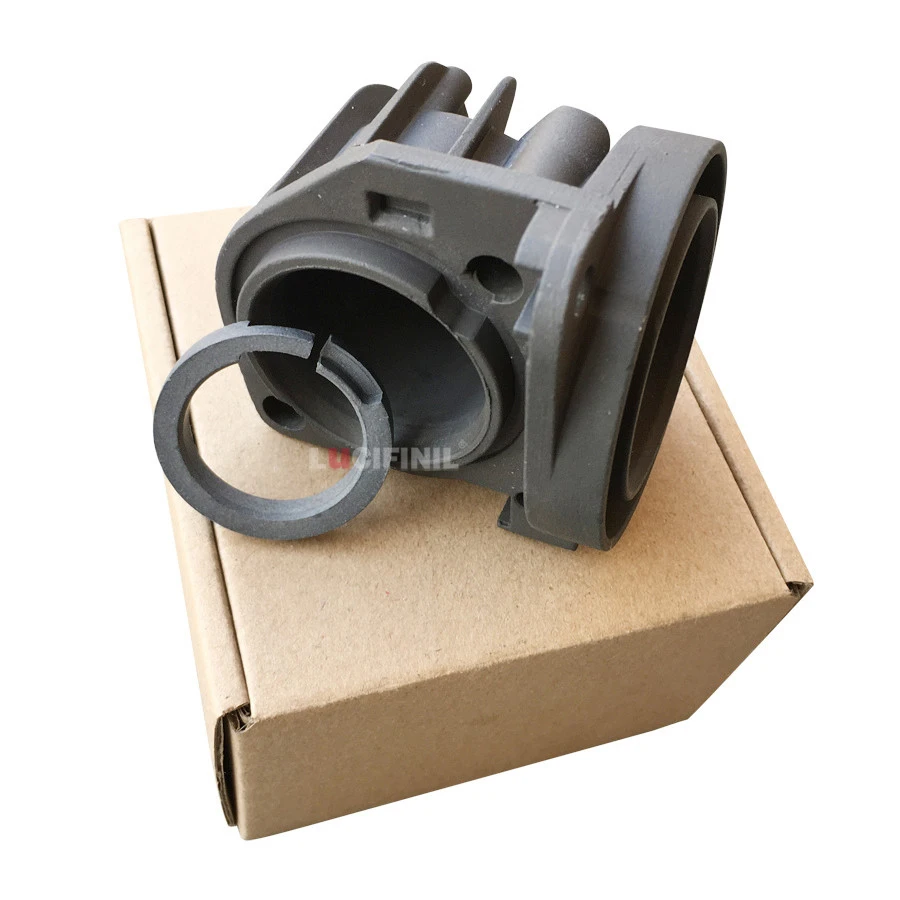 LuCIFINIL Air Suspension Air Pump Cylinder Head With Piston Ring For W211 W220 E65 E66 C5 C6 C7 A8 Phaeton LR2 XJ6 2203200104