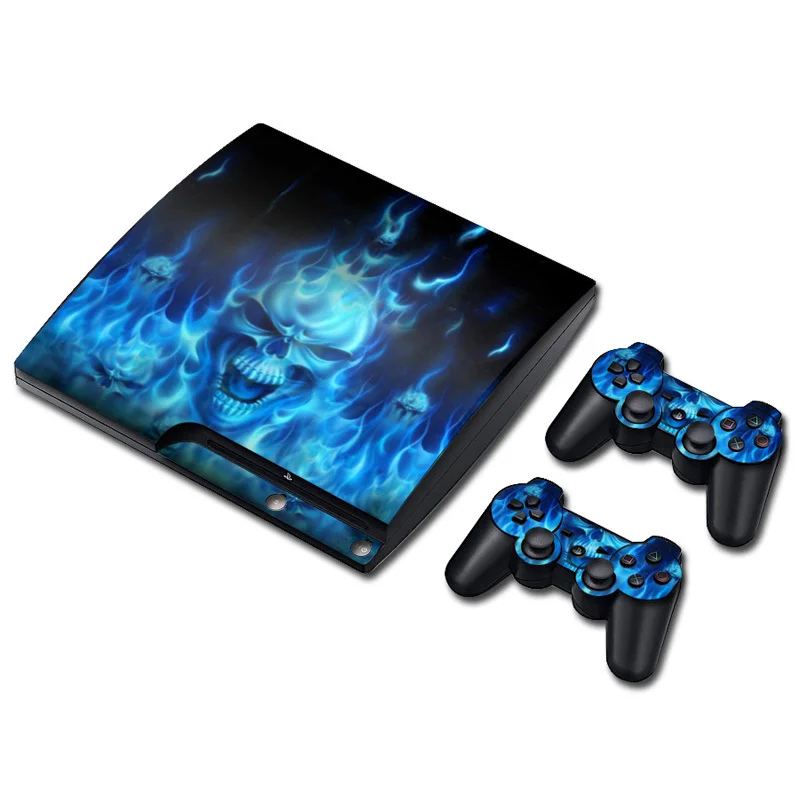 

free drop shipping Mightyskins Protective Skin Decal Cover Sticker for ps3 slim #TN-P3Slim-3183