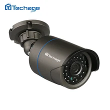Techage Full HD открытый Водонепроницаемый CCTV IP Камера 720 P 960 P 1080 P 2MP P2P ONVIF ночного видения Пуля видеонаблюдения IPC