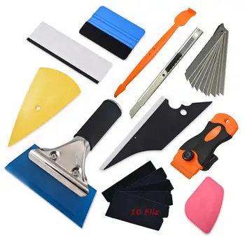 

11Pcs Of Set Premium Scratch Proof Decal Vinyl Wrap Squeegee Handy Tools For Vinyl Installation Wall Decals