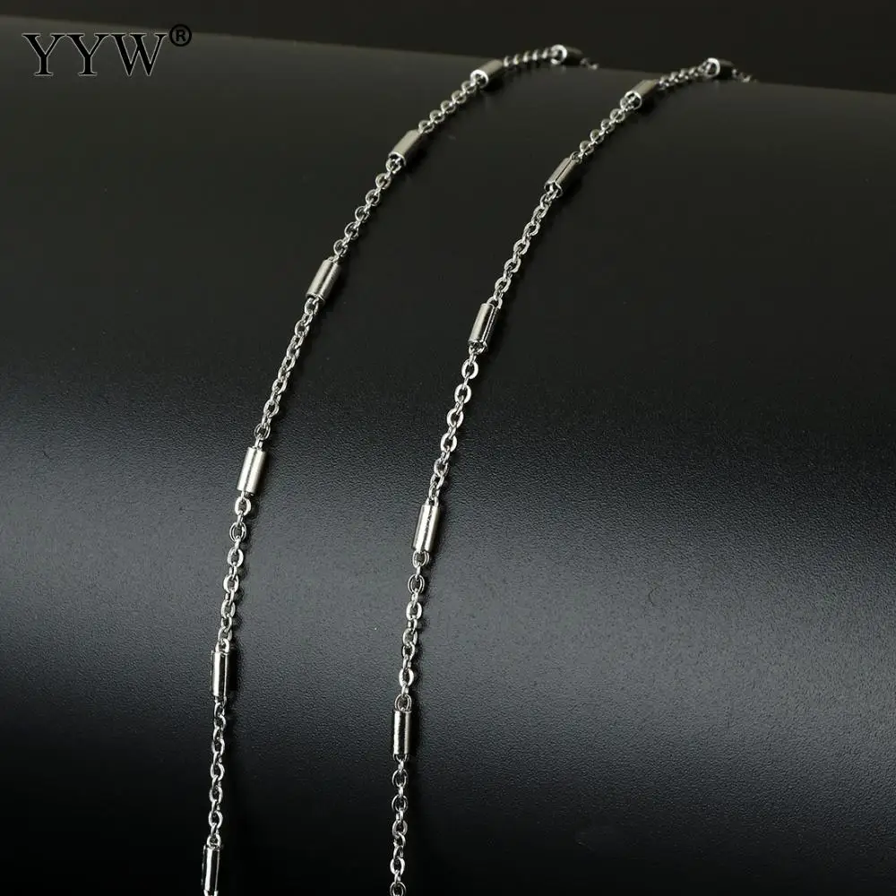 

10m/Spool Reel Bobbin Stainless Steel Oval Chain Designer Oril Color 5.5x2mm 1.5mm Approx With Plastic Spool Reel Bobbin