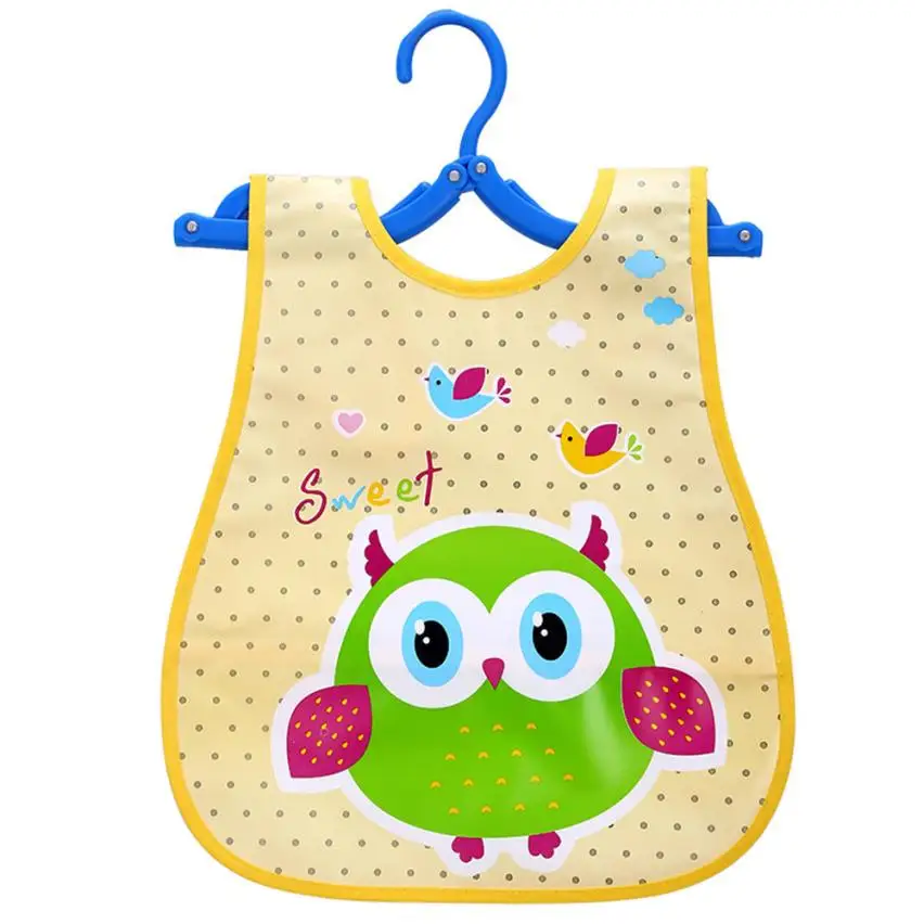 MUQGEW Mouth To Baby Cloth Baby Waterproof Cute Kid Infant Bibs Baby Soft Cartoon Bib Waterproof Saliva Dripping Bibs - Цвет: G