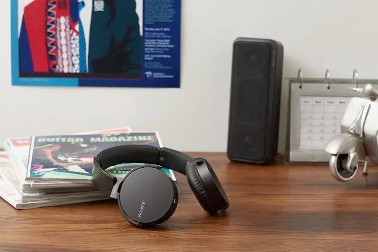 Беспроводные наушники SONY NFC с усиленными басами Беспроводная стереогарнитура