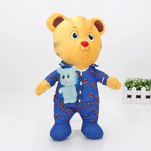 Окрестности Даниэля Тигра с светодиодный свет плюшевые Катерина Kittycat Daniel Tiger Friends, мягкая плюшевая игрушка, игрушка в виде животного