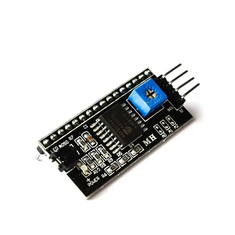 Модуль последовательной платы SAMIORE ROBOT PCF8574 IIC/I2C/TWI/SPI интерфейсный модуль 1602 ЖК