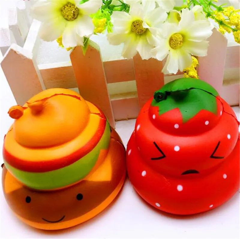 اسفنجي برغر أنبوب الفراولة Squishies بطيء ارتفاع لينة ضغط محشوة اسفنجي لعب الهاتف ديكور سحر الهاتف المحمول الأشرطة