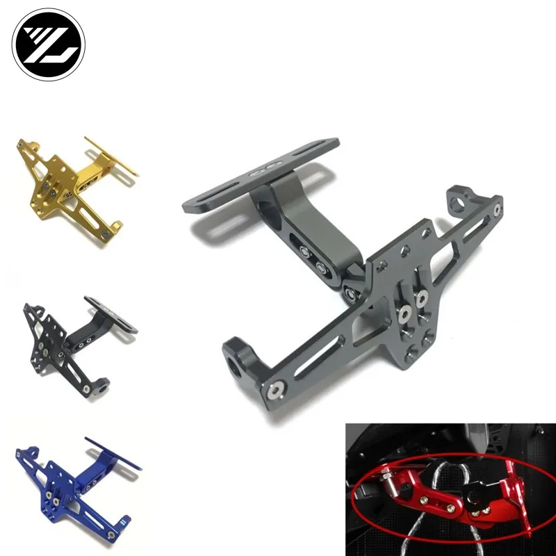 

Motorcycle License Plate Bracket License Frame Number Plate License Plate Light For CFMOTO 150NK 650TR 650NK