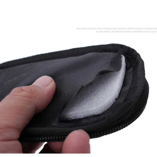 Perfect 5 Color Waterproof Touch Screen Bicycle Bags Cycling Fluorescence Band Frame Bike Front 5.0 inch Mobile Phone Tube Storage Bag 4