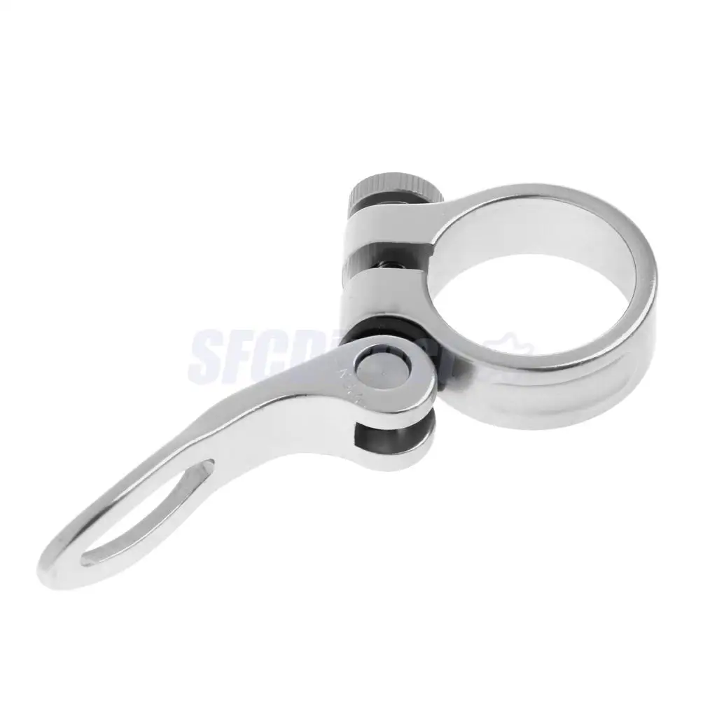 31.8mm Bicycle Seat Clamp Seatpost Clip Tube Lock  Aluminum Alloy Road MTB Cycling Bike Bicycle Quick Release Seatpost Clamp