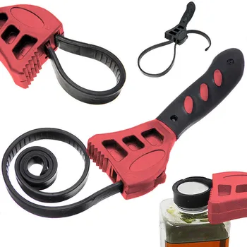

Universal Belt Wrench Rubber Strap Wrench Spanner For Any Shape Opener Tool