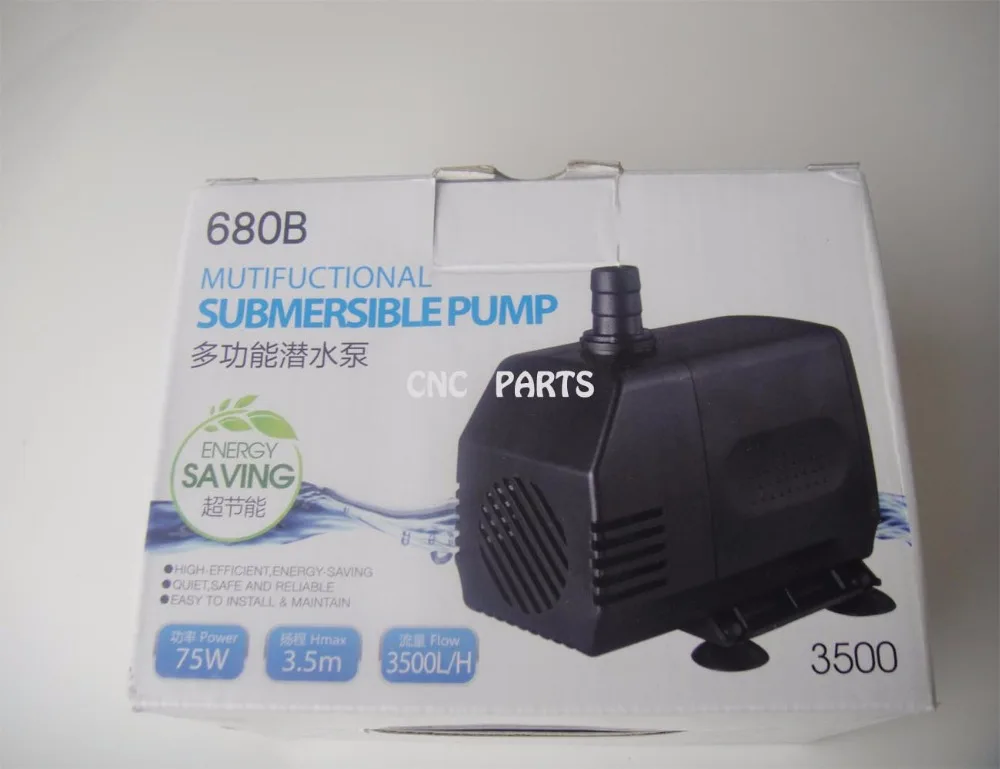 Водяной насос 3 5 м 75 Вт для ЧПУ шпинделя двигателя|pump priming|water motor pumpwater pump flow |