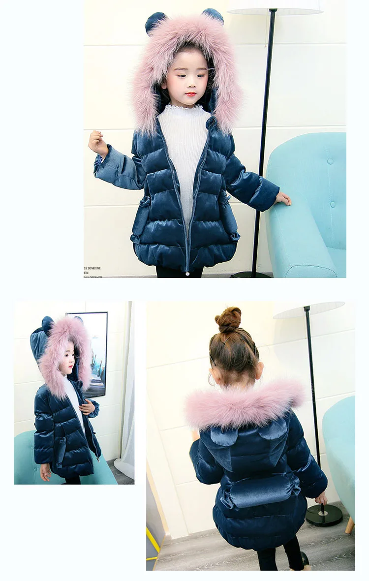 baby girls jackets winter 2017 little girls winter coats 2017 warm hooded children outerwear coat cute pink blue girls clothes 2 3 4 5 6 7 8 9 10 years little baby girls kids jackets winter winter long jacket girl (7)