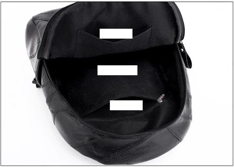 SMOOZA женские рюкзаки с кисточками из натуральной овчины, сумки для колледжа для девочек-подростков, женский рюкзак для путешествий, черные школьные сумки