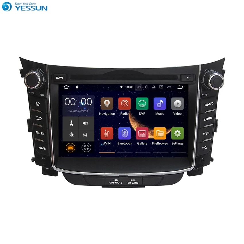 Excellent Yessun For Hyundai I30 2011~2013 Android Multimedia Player System Car Radio Stereo GPS Navigation Audio Video 0