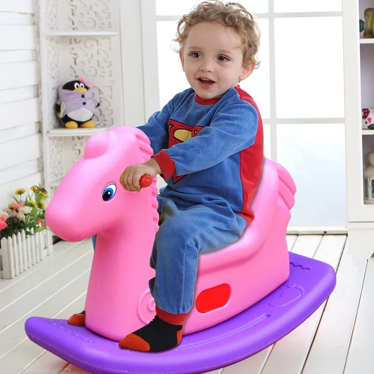 High Quality SGS Ride On Animal Toy Child Rubber Jumping Horse Sport
