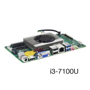 Intel Core i3 7100U All-in-one PC Motherboard HDMI VGA LVDS 8xUSB WiFi BT Gigabit LAN Industrial Computer Embedded Mainboard Intel Core i3 7100U All-in-one PC Motherboard HDMI VGA LVDS 8xUSB WiFi BT Gigabit LAN Industrial Computer Embedded Mainboard