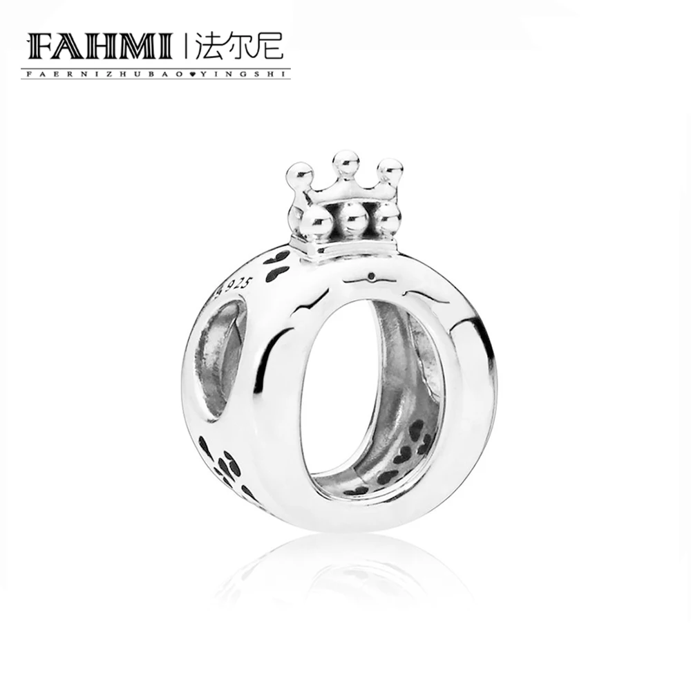 

FAHMI 100% 925 Sterling Silver Charm 797401-1 CROWN O CHARM Original Women's Fashion Jewelry