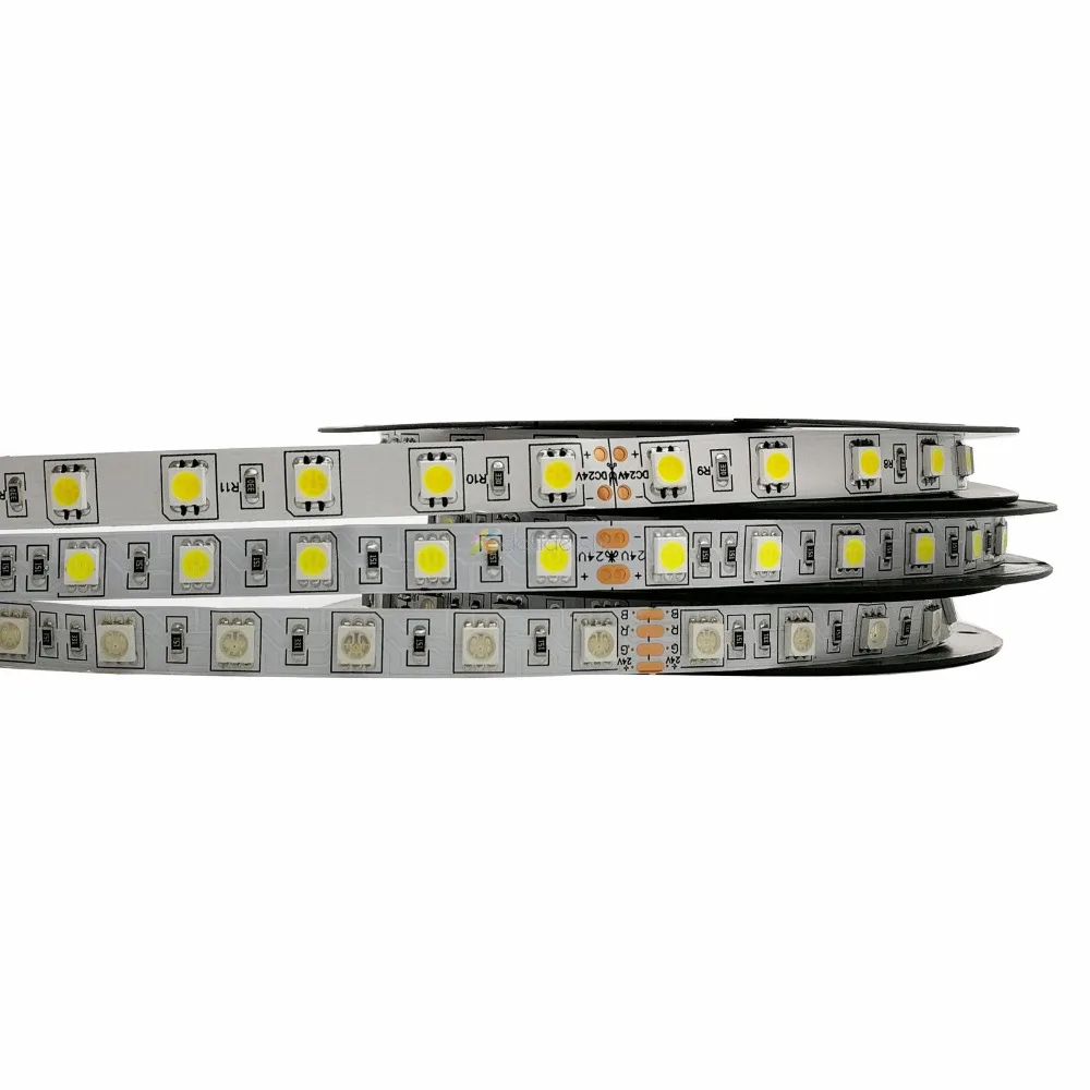 Светодиодная лента 24 в 5050 SMD 60 светодисветодиодный s/m 5 м/лот IP20/IP65/IP67