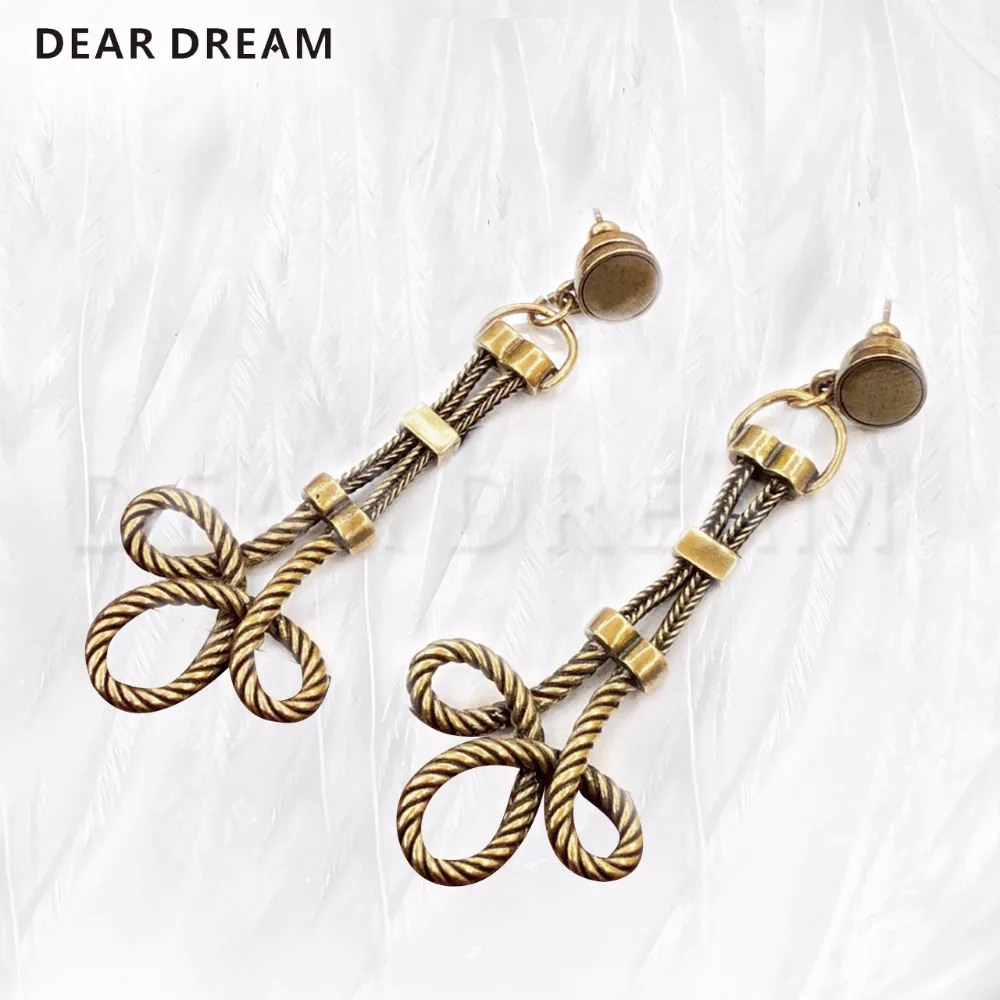 

Fashion Retro China Chinese Knot Chain Earrings 2019 Fashion Jewelry Fashion For Women Fashion Ear Jewelry Best Gifts