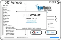 EcuVonix полный пакет (DTC Remover 1.8.8.5 + IMMO Универсальное декодирование 4,5 + EDC17 контрольная Calc + подушка безопасности Универсальный Ремонт 3,8 (2018)