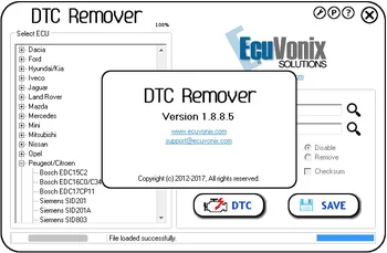 EcuVonix полный пакет (DTC Remover 1.8.8.5 + IMMO Универсальное декодирование 4,5 + EDC17 Checksum Calc + подушка безопасности Универсальный Ремонт 3,8 (2018) EcuVonix полный пакет (DTC Remover 1.8.8.5 + IMMO Универсальное декодирование 4,5 + EDC17 Checksum Calc + подушка безопасности Универсальный Ремонт 3,8 (2018)