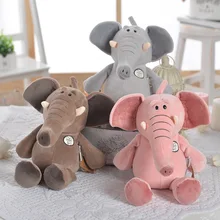 30 см Милая модель моделирования животных игрушечный слон с наполнением хорошего качества подарок Рождественская кукла слон Рождество ребенок