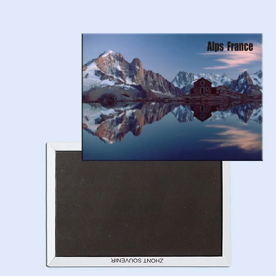 

Tourist Souvenirs,Fridge Magnetic,Exquisite Gift 24530, Alps, France