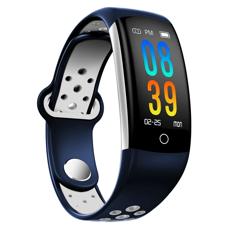 EXRIZU Q6 Smart Wrsitband Фитнес браслет монитор сердечного ритма Sport Band IP68 Водонепроницаемый сна трекер для iOS и Android