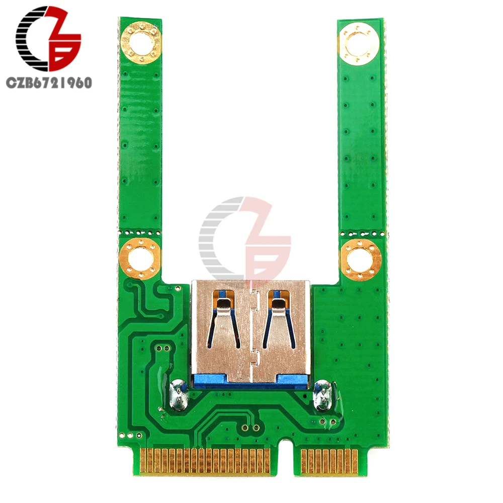 Мини-ПК адаптер PCI-E слот для карты Плата расширения к USB 2,0 Интерфейс адаптер MPCIE 1U-N01 конвертер Модуль Riser Card DIY