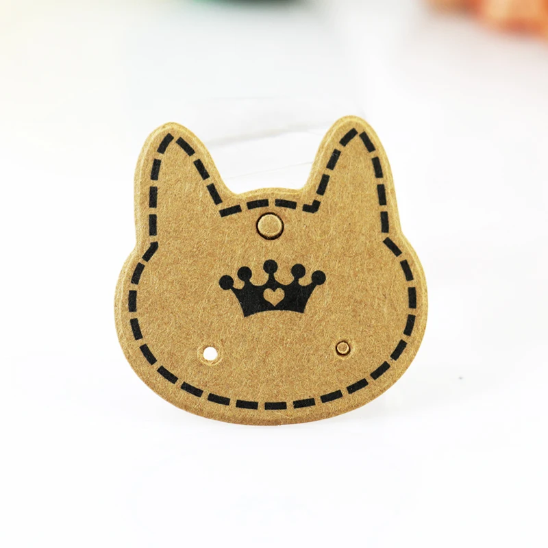 Jewelry earring card 322
