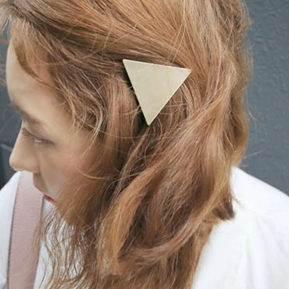 

2019 Hair Accessories for Women Headdress Geometric Metal Modern Stylish Hair Claw Hair Clips Barrette