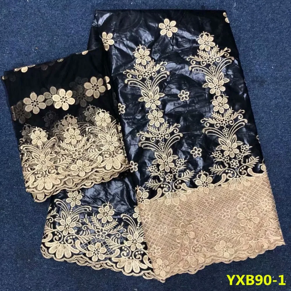 Us 76 05 Beautifical Pattern Embroidered African Bazin Riche Getzner Nigerian Lace Beads Fabric In Black For Wedding From Home Us 76 05 Beautifical Pattern Embroidered African Bazin Riche Getzner Nigerian Lace Beads Fabric In Black For Wedding From Home