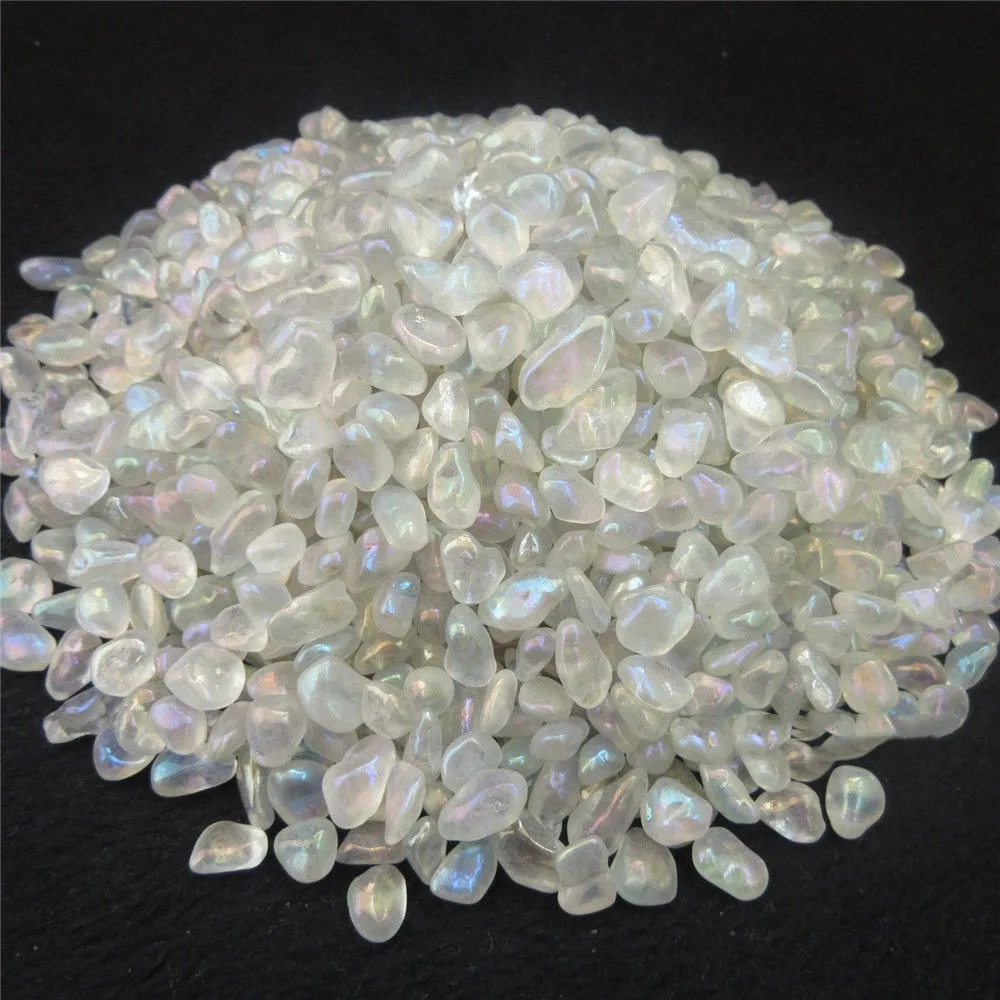 

100g Tumbled Bulk Beautiful moonstone stone crystal particles
