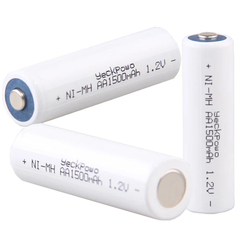 Самая низкая цена 9 шт AA батареи 1 2 v перезаряжаемые 1500mAh nimh для