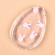 Макияж Губка силиконовая jgel порошок крем спонж Water Drop Форма Губка Уход за кожей лица спонж для основы леопардовой расцветки с блёстками; clearmake инструмент
