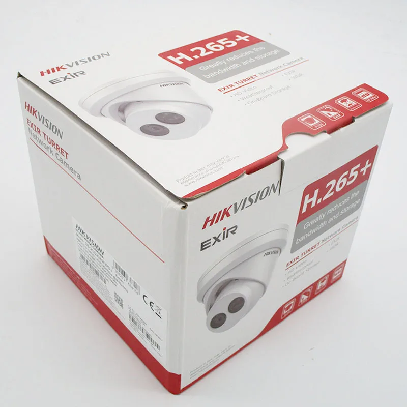 Hikvision DS-2CD2385FWD-I 8 Мп сетевая револьверная камера POE EZVIZ IR H.265+ 8mp видеокамера наблюдения с технологией WDR h265 Многоязычная ip камера видеонаблюдения